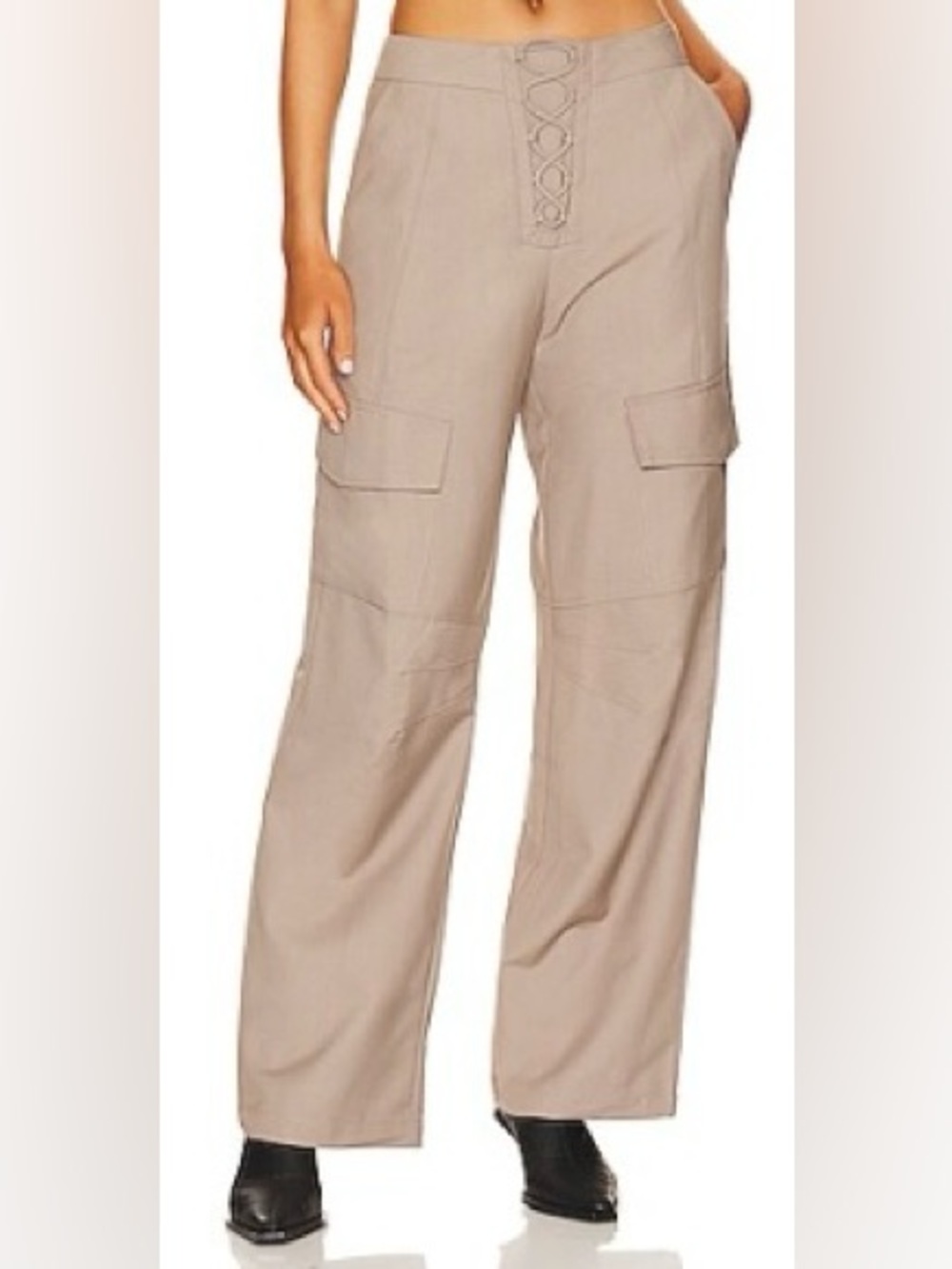 REVOLVE BY.DYLN ARLO pant in Taupe